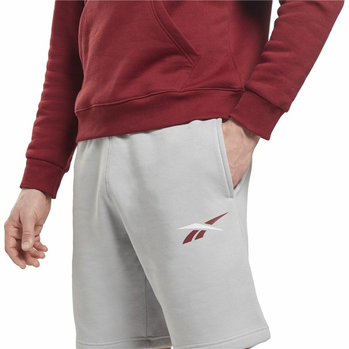 Sportbroek Reebok Essentials French Terry Grijs