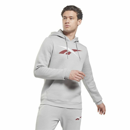 Herenhoodie Reebok Essentials Vector Grijs