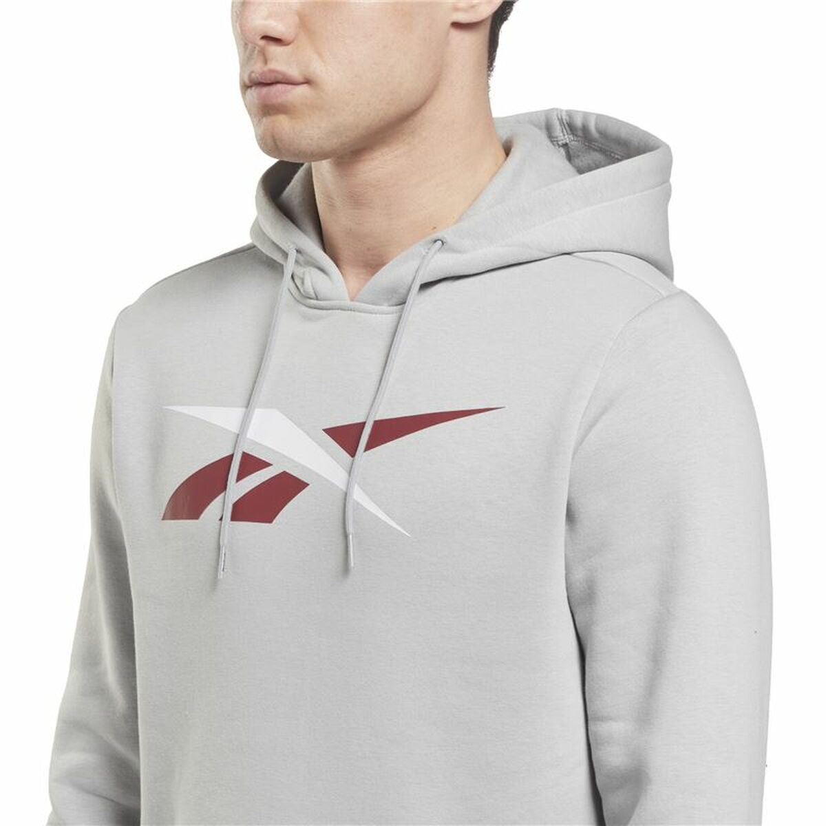 Herenhoodie Reebok Essentials Vector Grijs