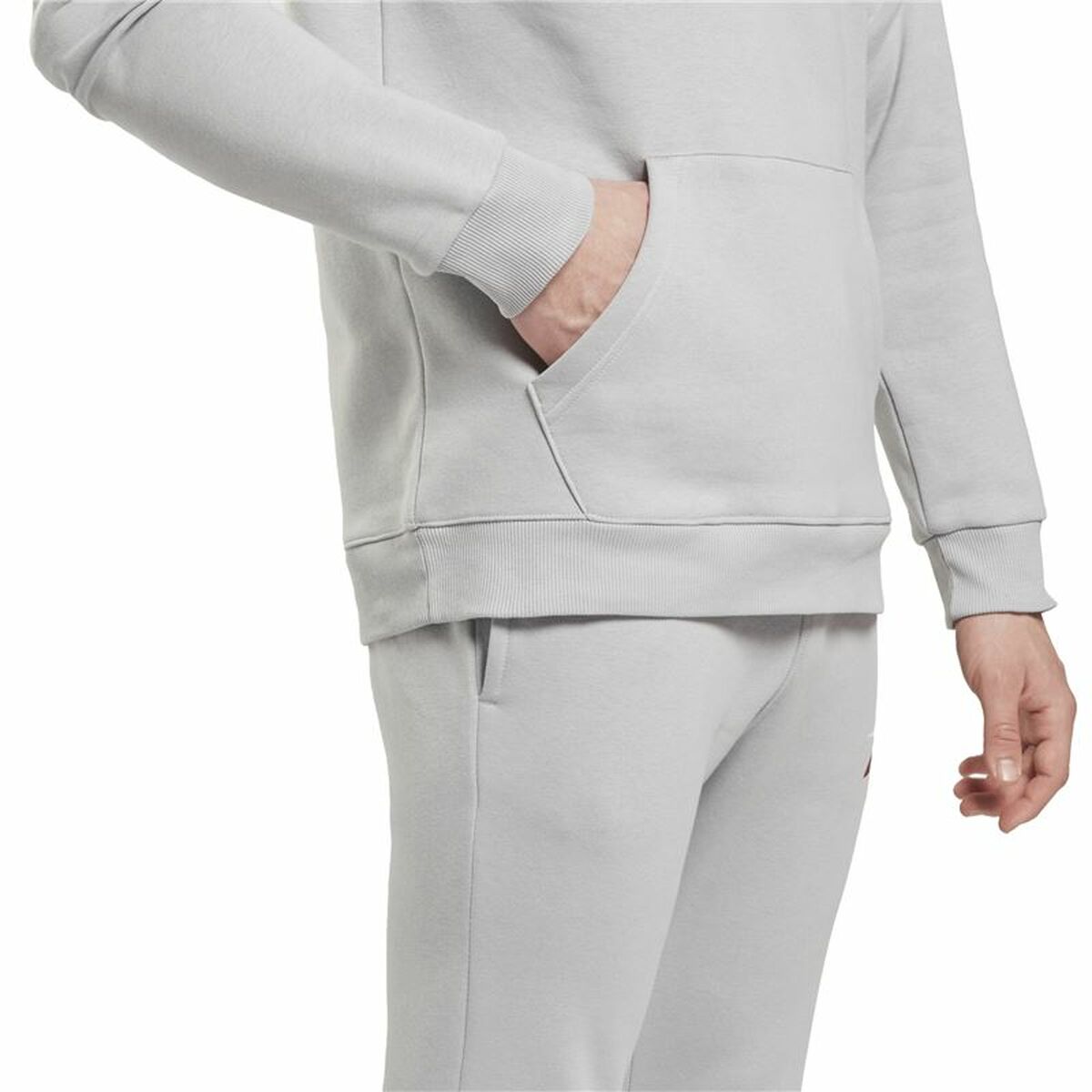 Herenhoodie Reebok Essentials Vector Grijs
