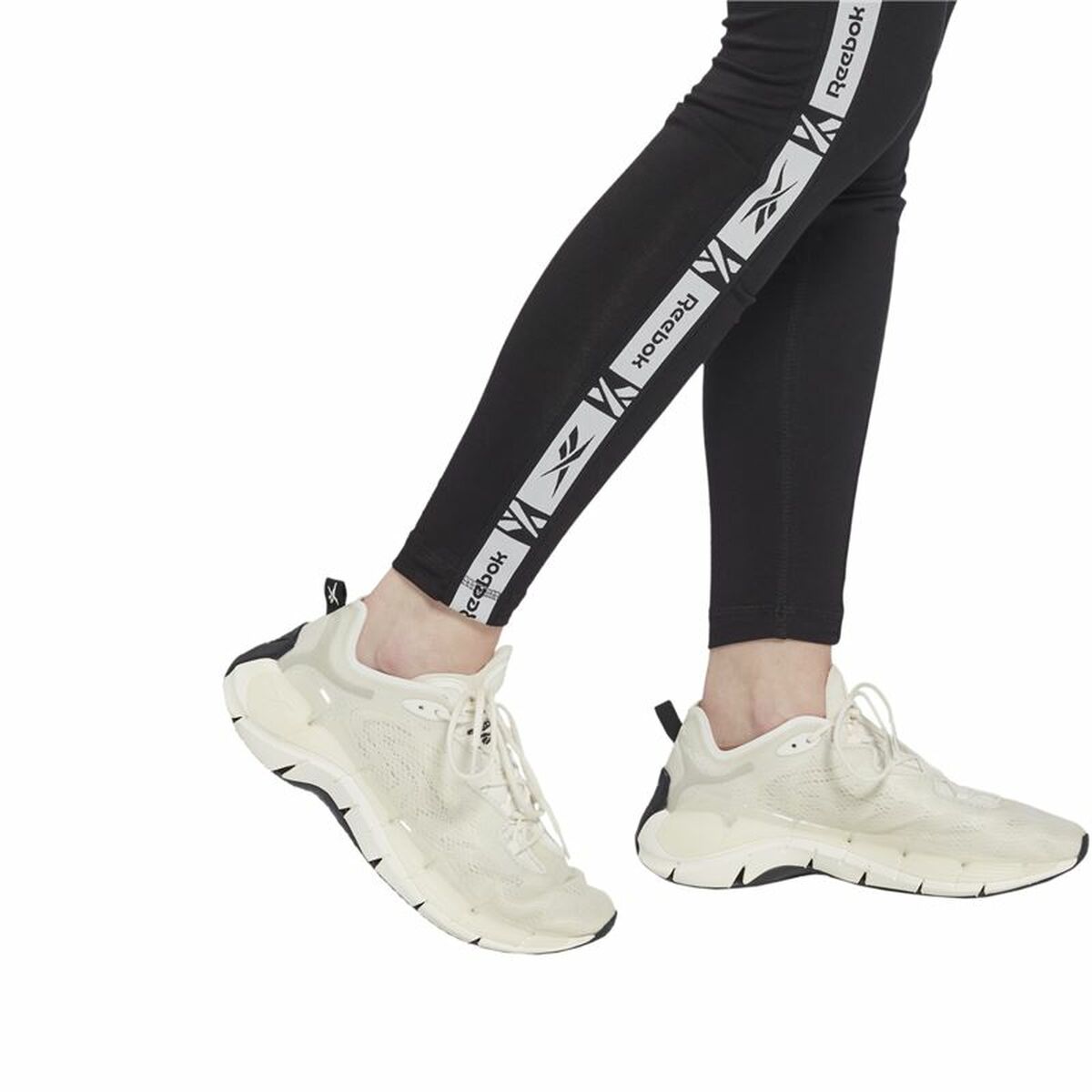 Sportleggings voor Dames Reebok TE Tape Zwart