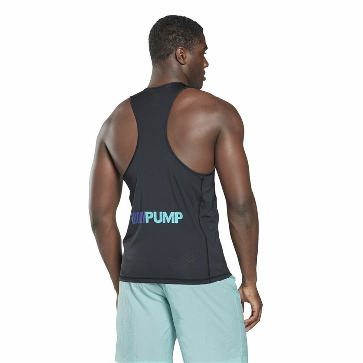 Heren Mouwloos T-shirt Reebok Les Mills® BodyPump® Zwart