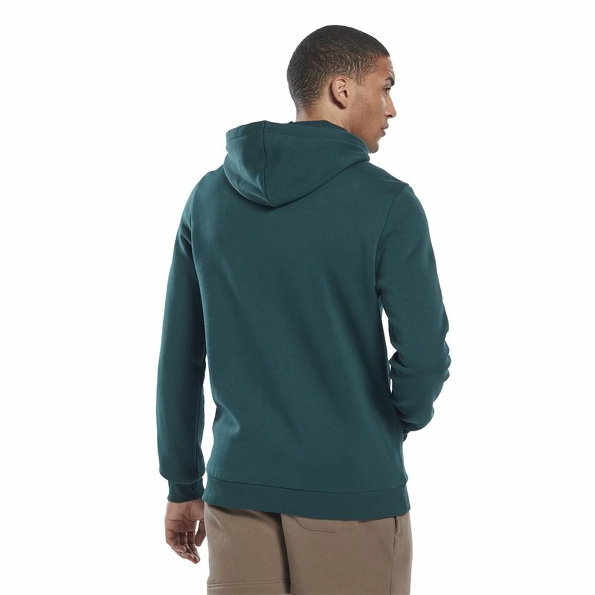 Herenhoodie Reebok Identity Fleece Groen