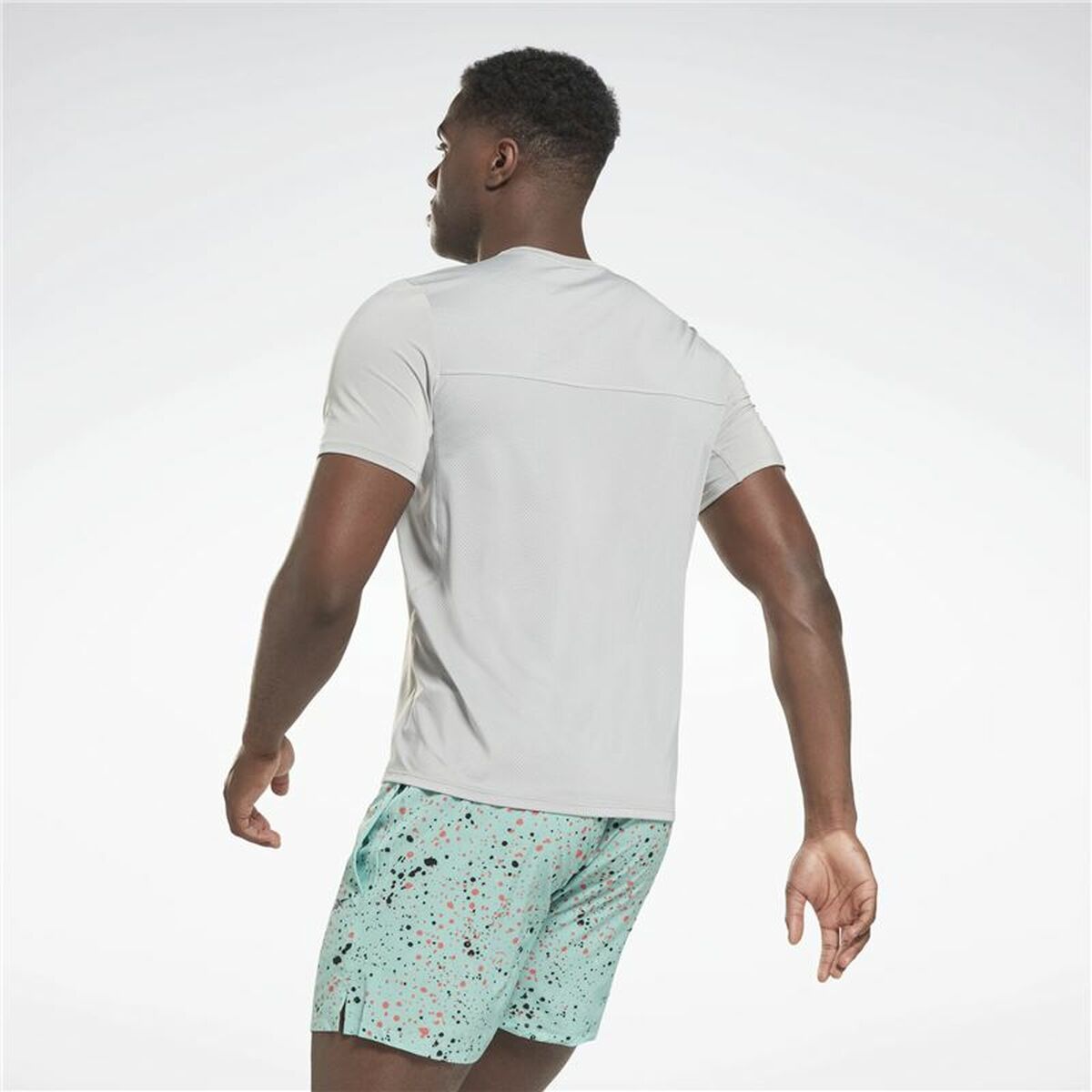 Heren-T-Shirt met Korte Mouwen Reebok Activchill Graphic
