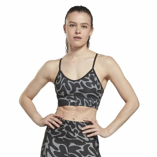 Sportbeha Reebok Workout Ready Zwart Grijs