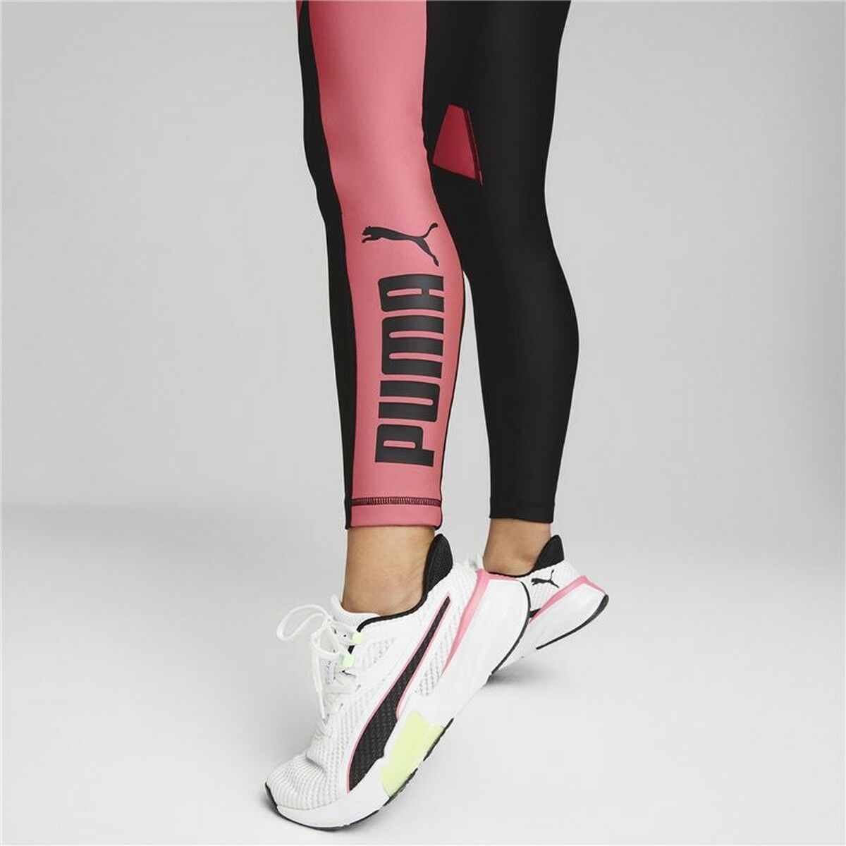 Sportleggings voor Dames Puma Zwart Roze