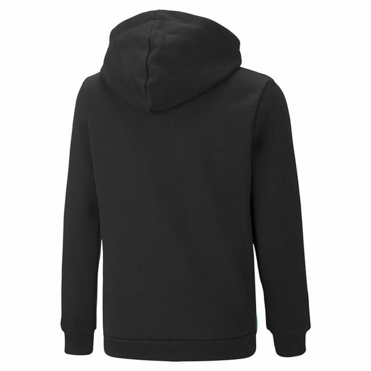 Kinderhoodie Puma Essentials+ Colourblock Youth Zwart