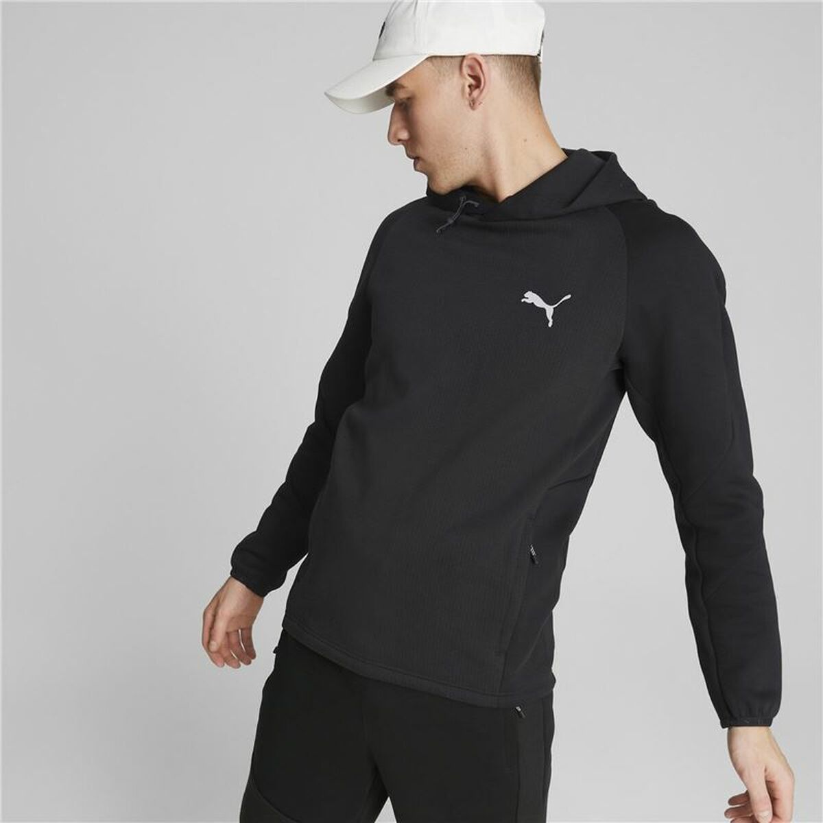 Herenhoodie Puma Evostripe Zwart