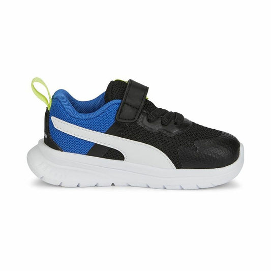 Hardloopschoenen voor Kinderen Puma Evolve Run Mesh Zwart