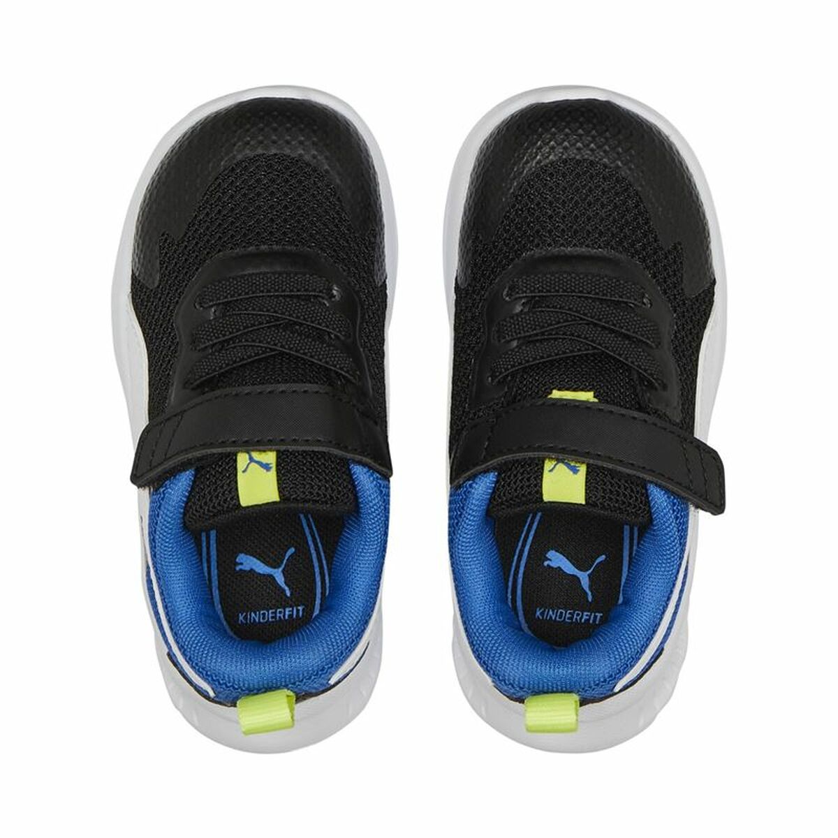 Hardloopschoenen voor Kinderen Puma Evolve Run Mesh Zwart