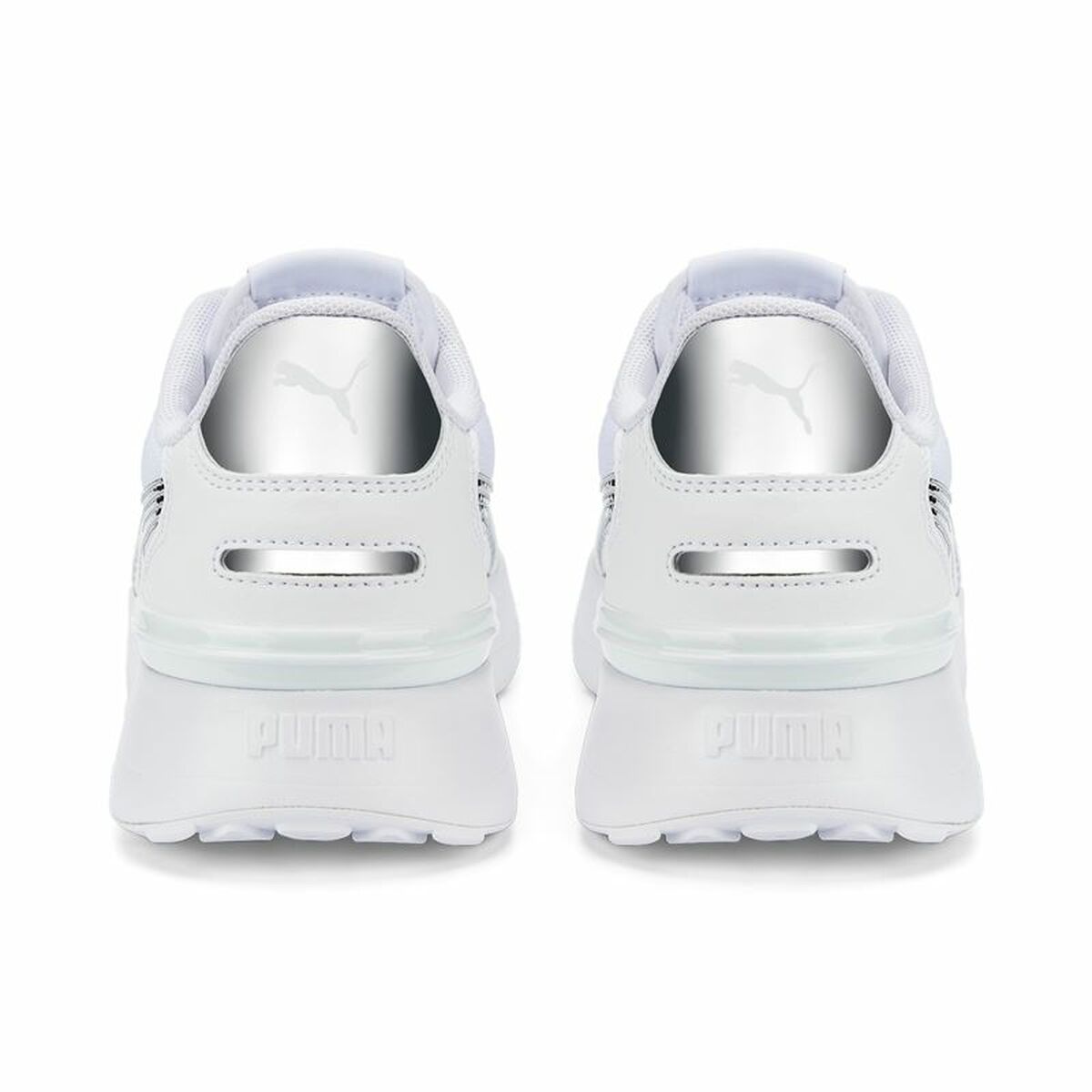 Sportschoenen voor Dames Puma R78 Voyage Distressed Wit