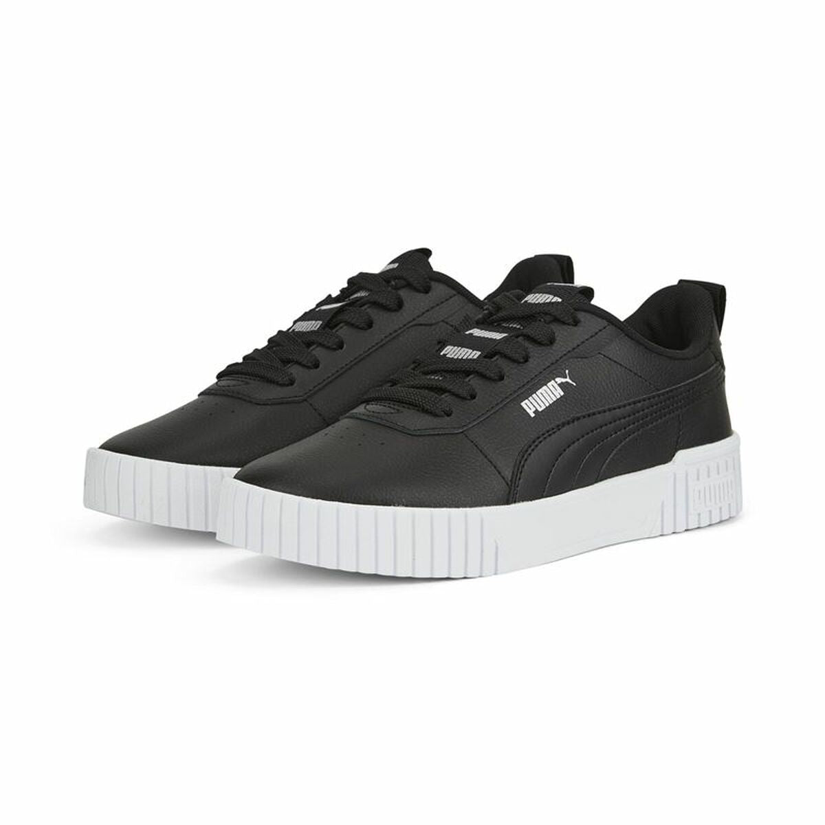 Dames casual sneakers Puma Carina 2.0 Tape Zwart