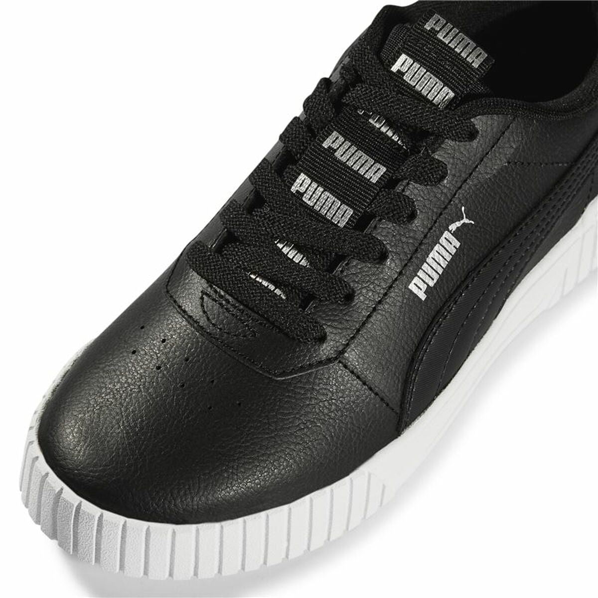 Dames casual sneakers Puma Carina 2.0 Tape Zwart