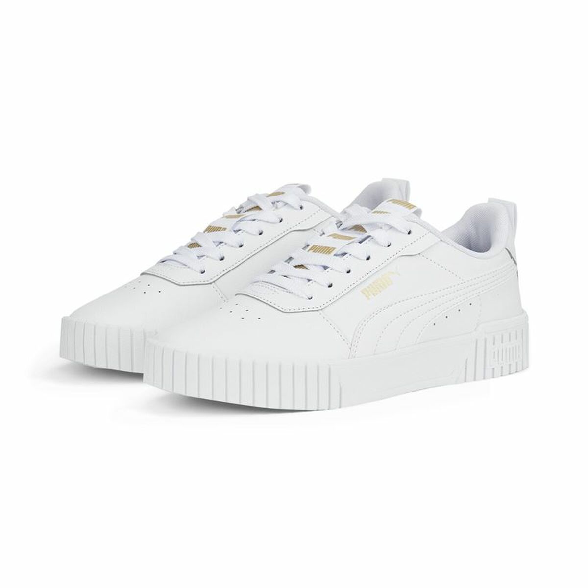 Dames casual sneakers Puma Carina 2.0 Tape Wit