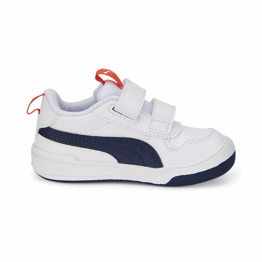 Casual Kindersneakers Puma Multiflex SL V Blauw Wit