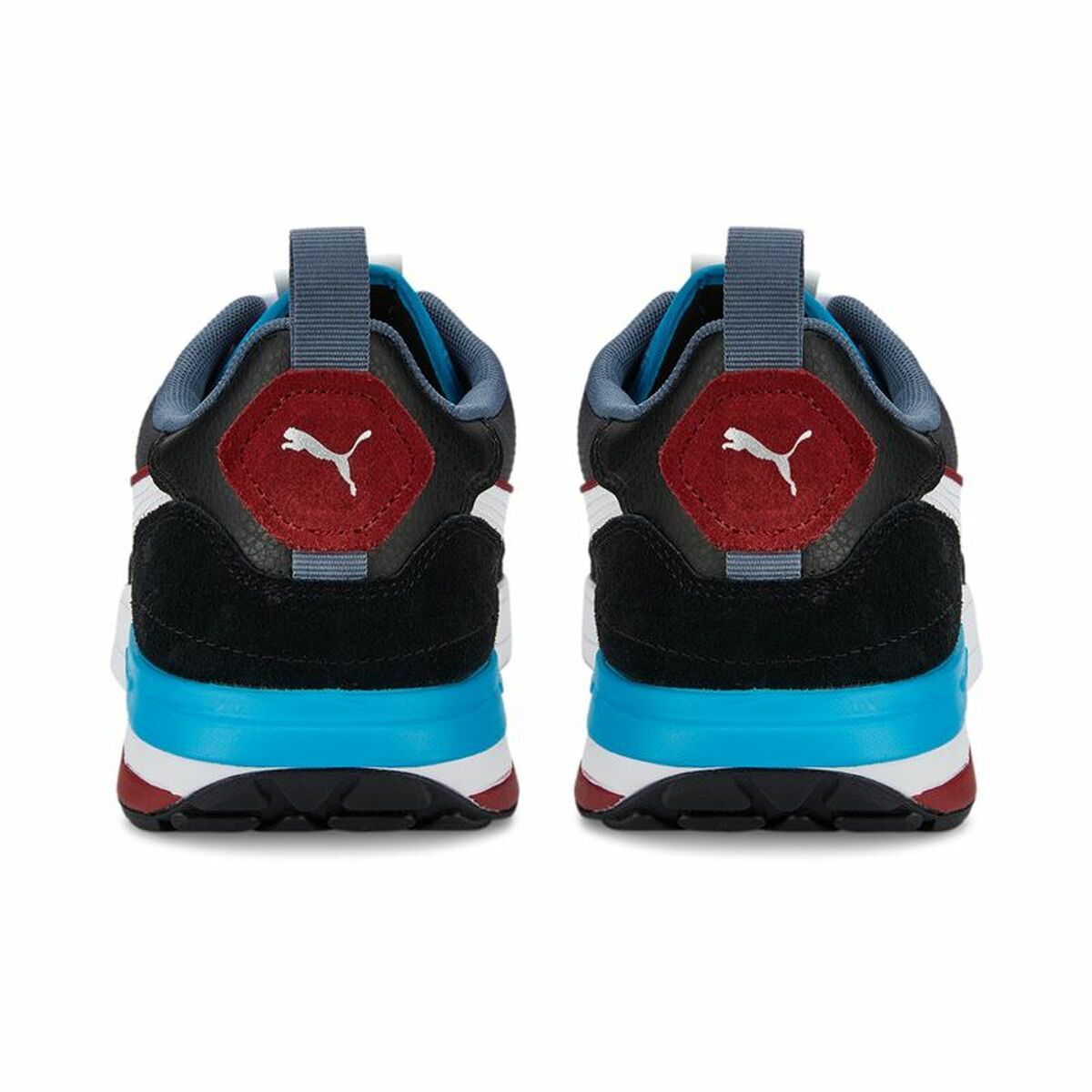 Casual Herensneakers Puma R22 Zwart