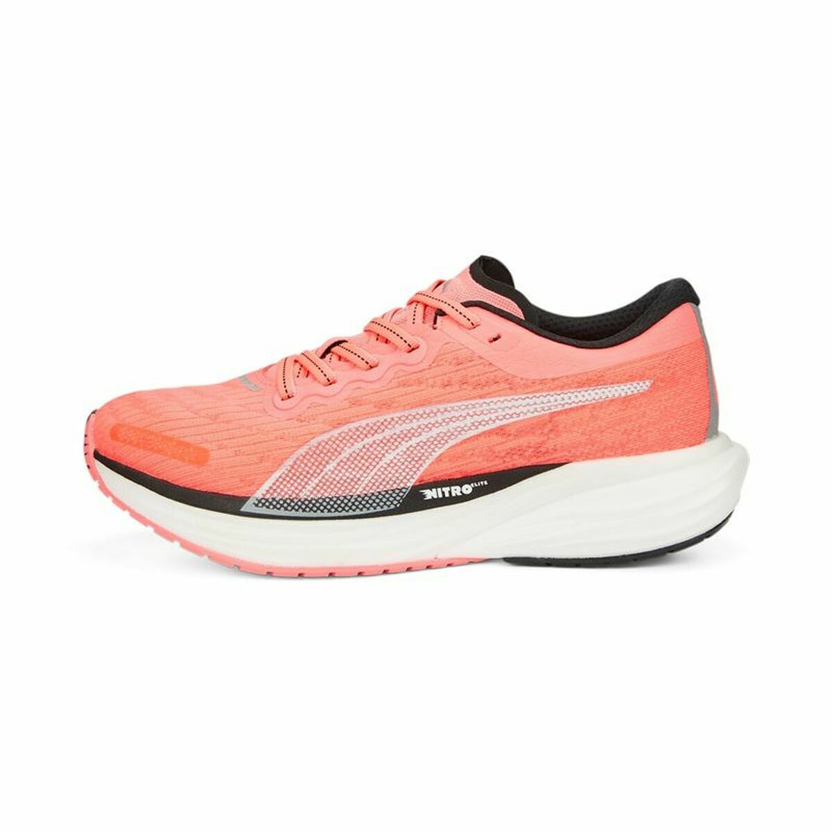 Sportschoenen voor Dames Puma Deviate Nitro 2 Zalm