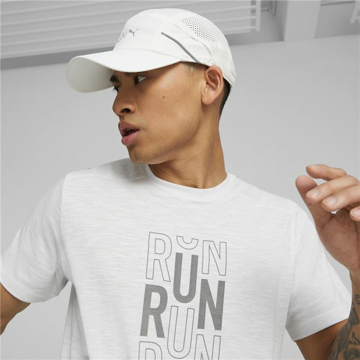 Sportcap Puma Lightweight Runner C Wit