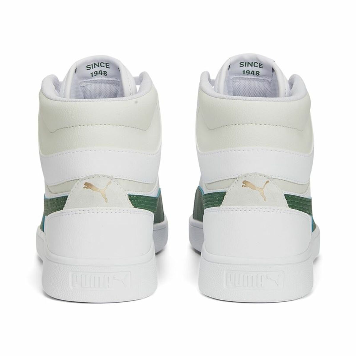 Uniseks Casual Sneakers Puma Shuffle Mid Wit