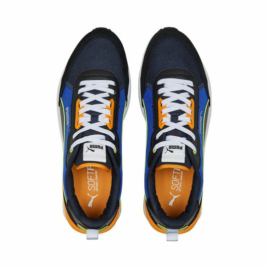 Casual Herensneakers Puma R22 Zwart