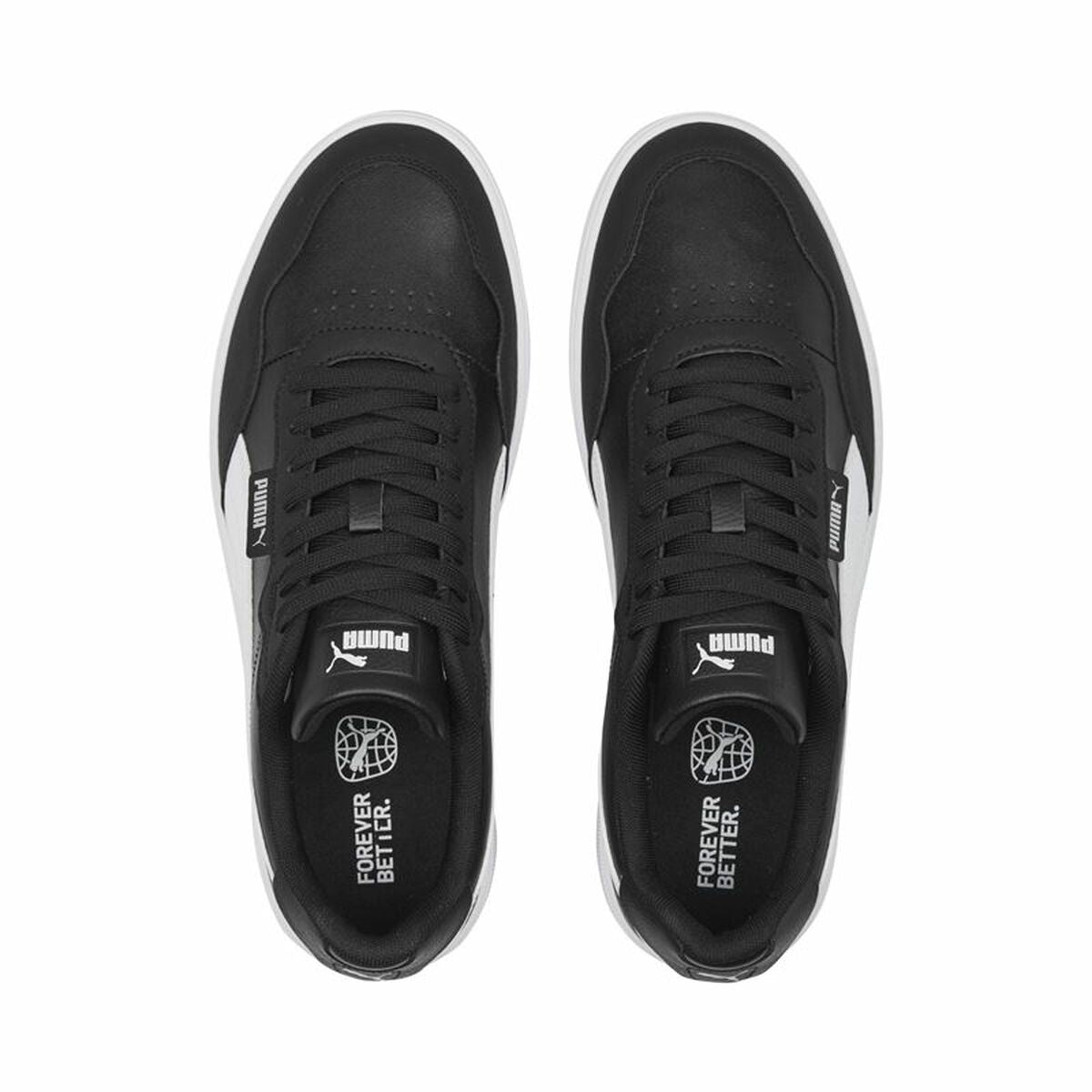 Casual Herensneakers Puma Court Ultra Lite Zwart