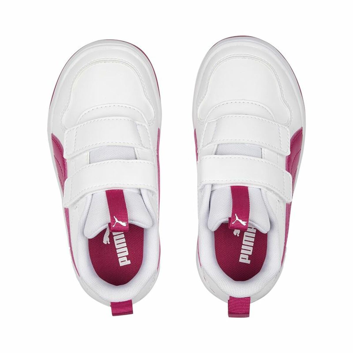 Sportschoenen voor Kinderen Puma Multiflex Sl V Wit Roze
