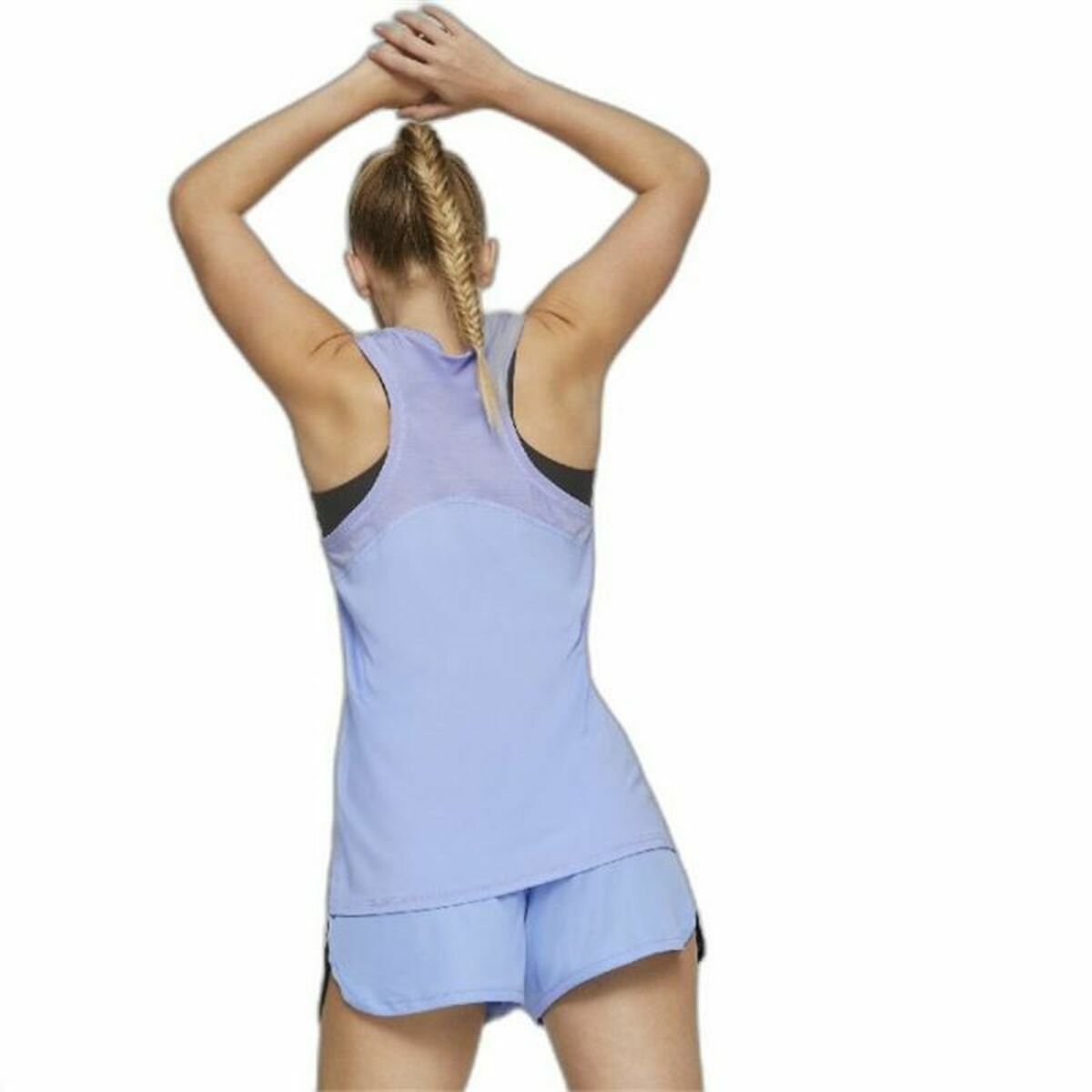 Dames-T-Shirt met Korte Mouwen Puma train Favorite Tank Lavendel