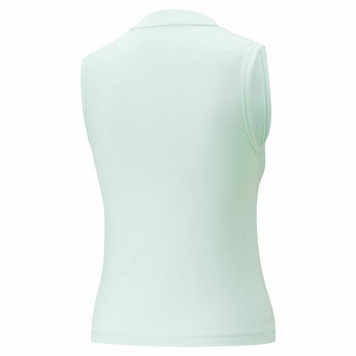 Dames-T-Shirt met Korte Mouwen Puma Slim Logo Tank Aquamarijn