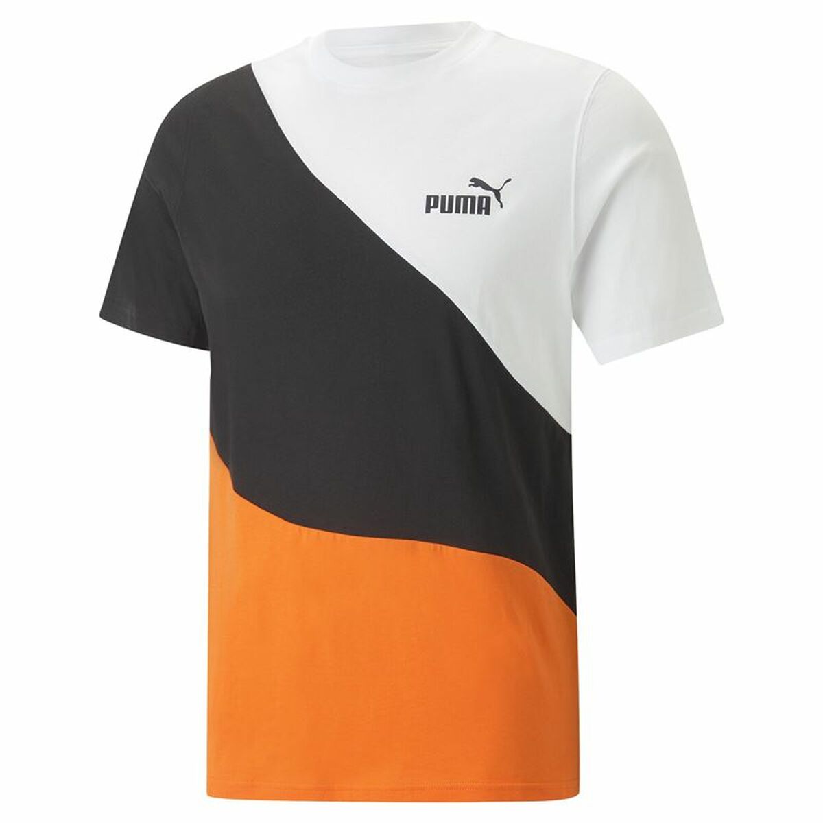 Shirt Puma Power Cat Donker oranje Mannen