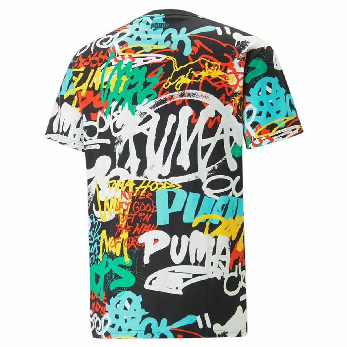 Shirt Puma Graffiti Zwart Uniseks