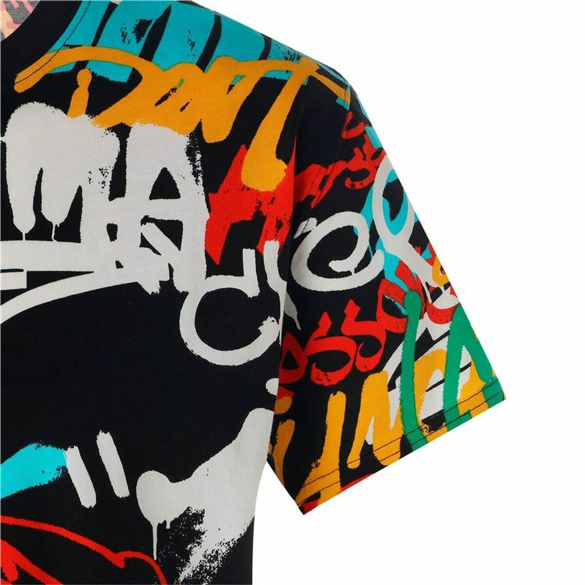 Shirt Puma Graffiti Zwart Uniseks