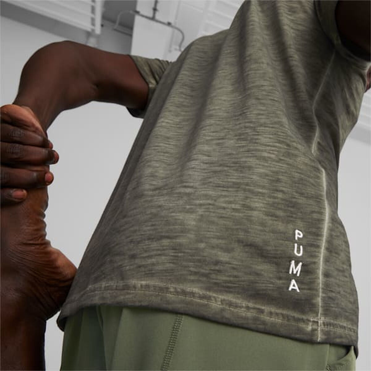 Shirt Puma Studio Foundation Groen Mannen