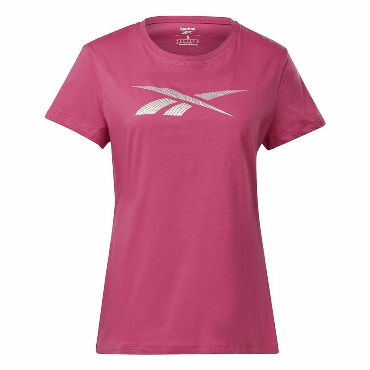 Dames-T-Shirt met Korte Mouwen Reebok Doorbuster Graphic Roze