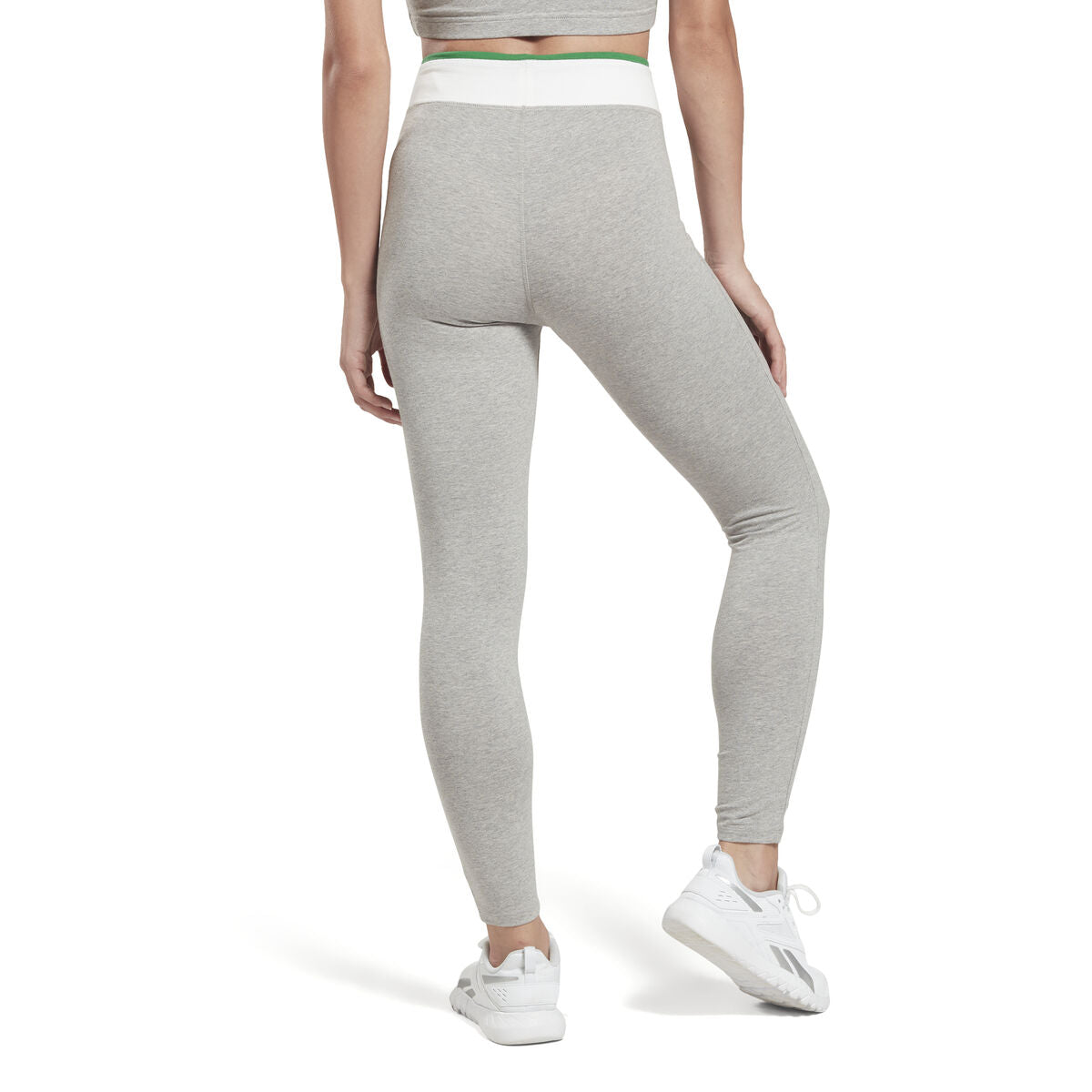 Sportleggings voor Dames Reebok GRAPHIC TANKRIE HT6263 Grijs