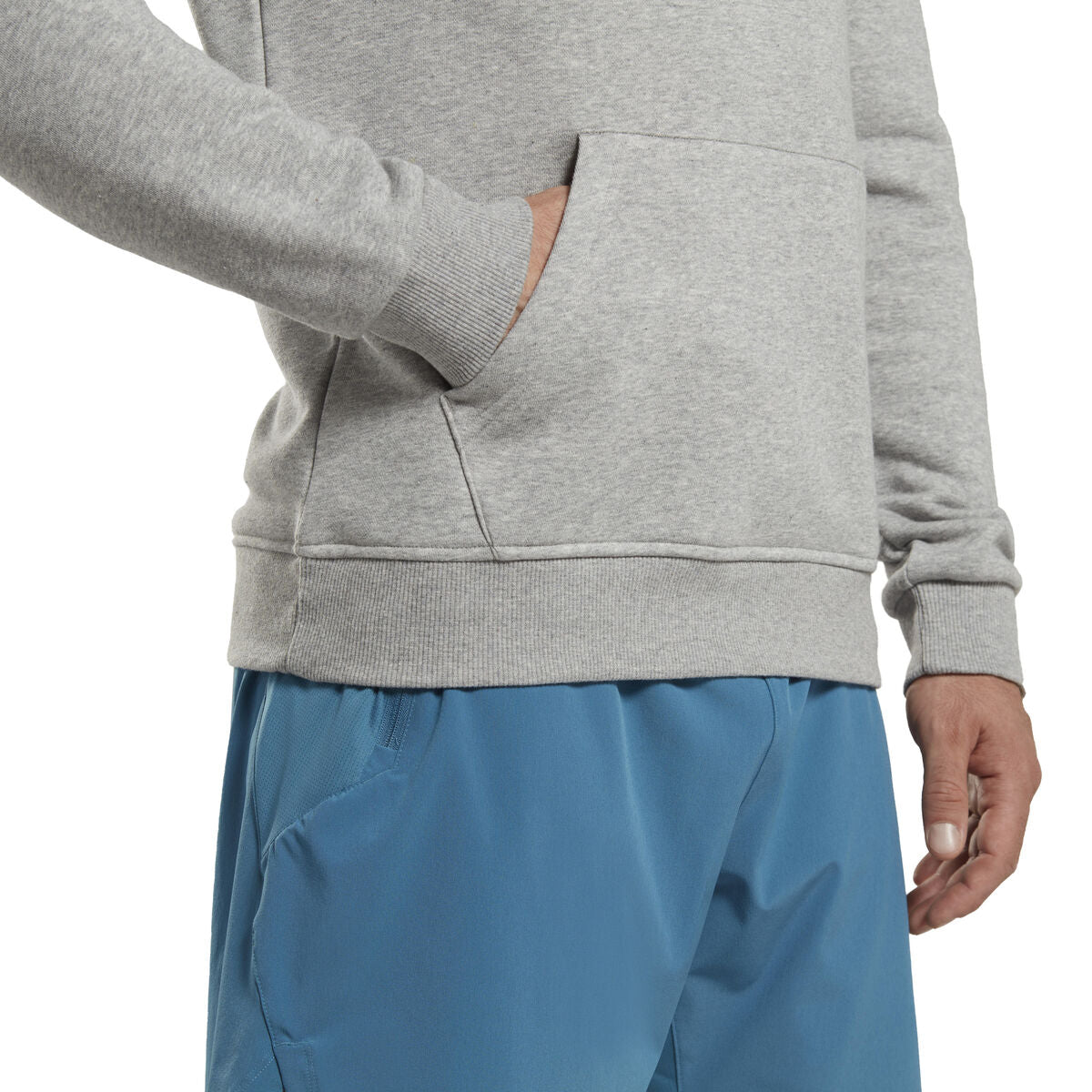 Herenhoodie Reebok FT BIG LOGO OTH HZ8786 Grijs