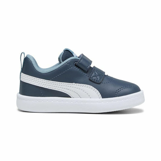 Sportschoenen voor Kinderen Puma Courtflex V2 V Blauw