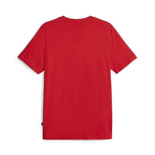 Heren-T-Shirt met Korte Mouwen Puma Graphiccs No. 1 Logo Rood