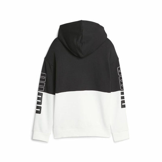 Kindersweater Puma Power Colorblock Zwart