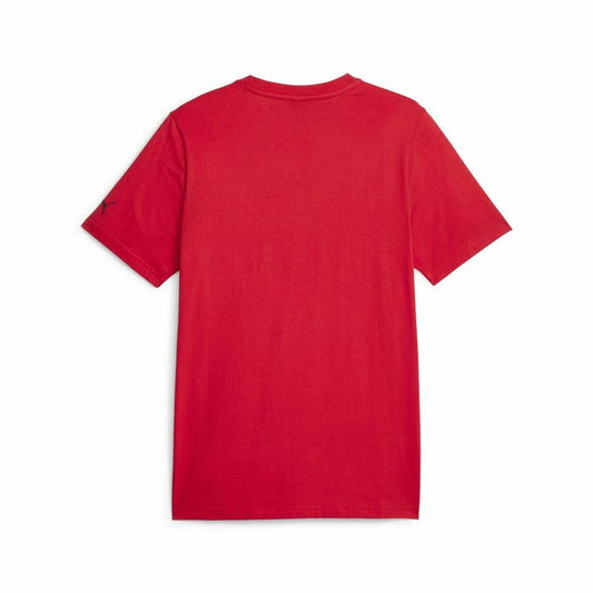 Heren-T-Shirt met Korte Mouwen Puma Ferrari Race Tonal B Rood
