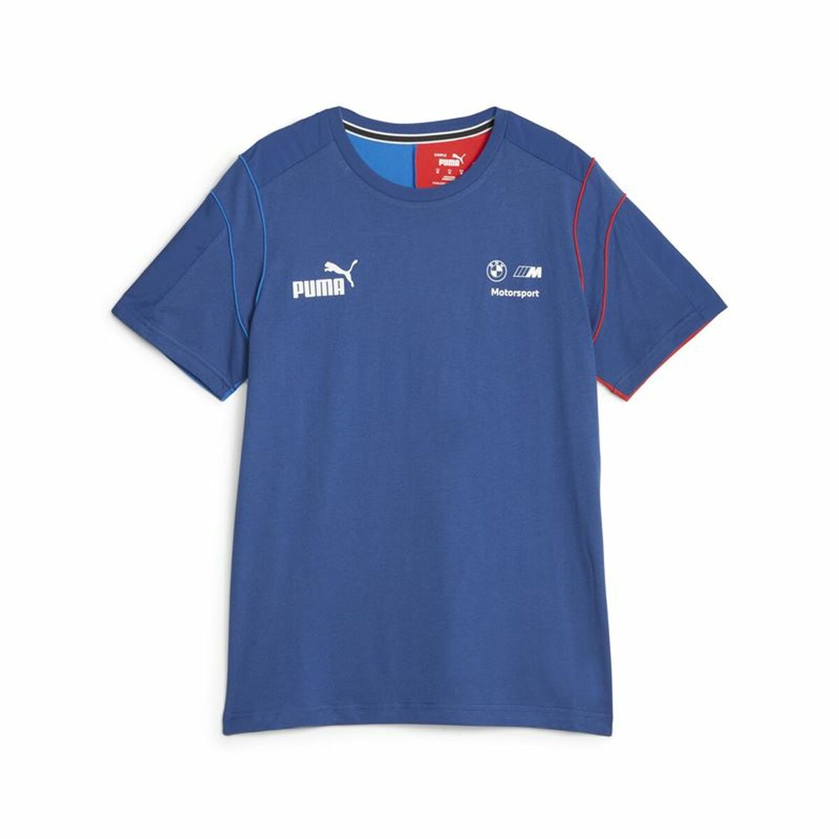 Heren-T-Shirt met Korte Mouwen Puma Bmw Mms Mt7 Blauw