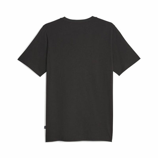 Heren-T-Shirt met Korte Mouwen Puma Graphiccs Wordin Zwart