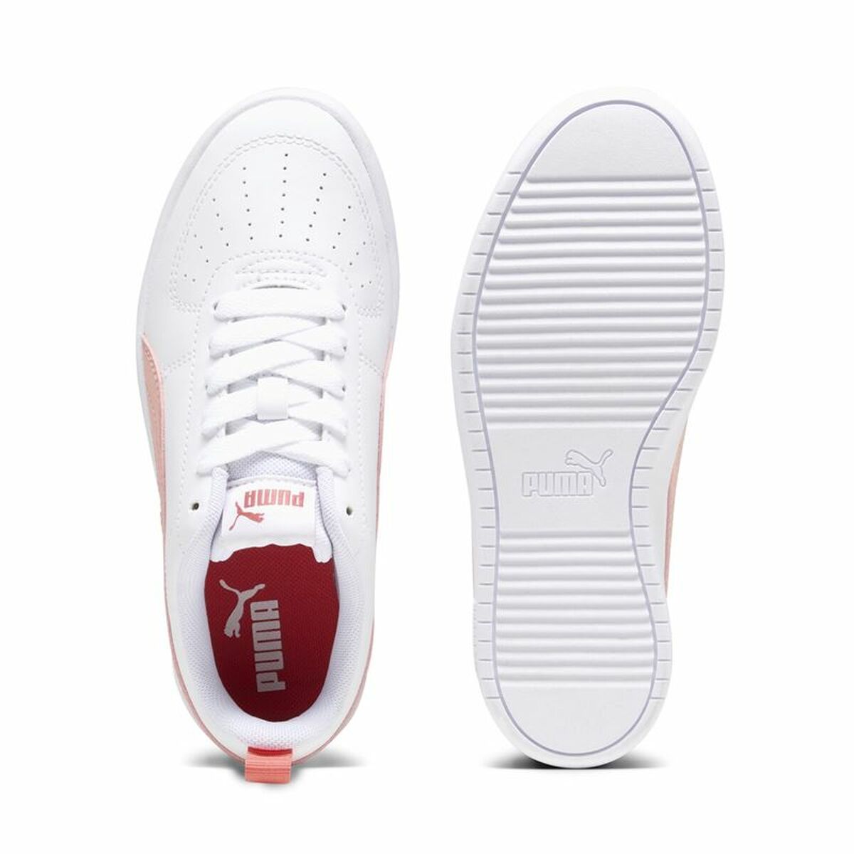 Dames casual sneakers Puma Rickie Wit