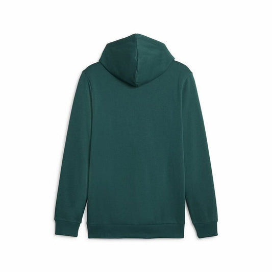 Herenhoodie Puma Ess+ Minimal Gold Groen
