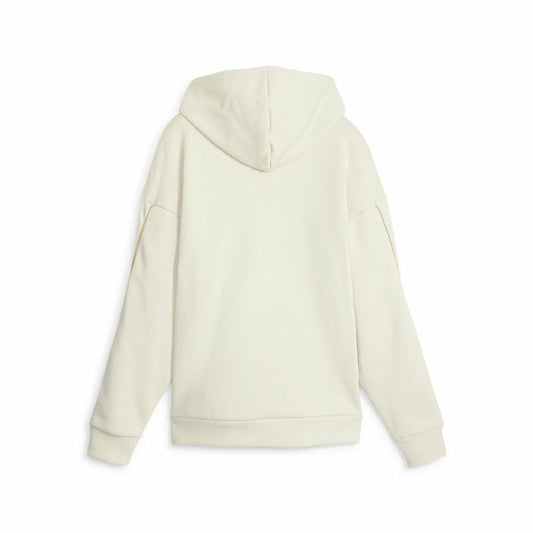 Dameshoodie Puma Ess+ Minimal Gold Beige