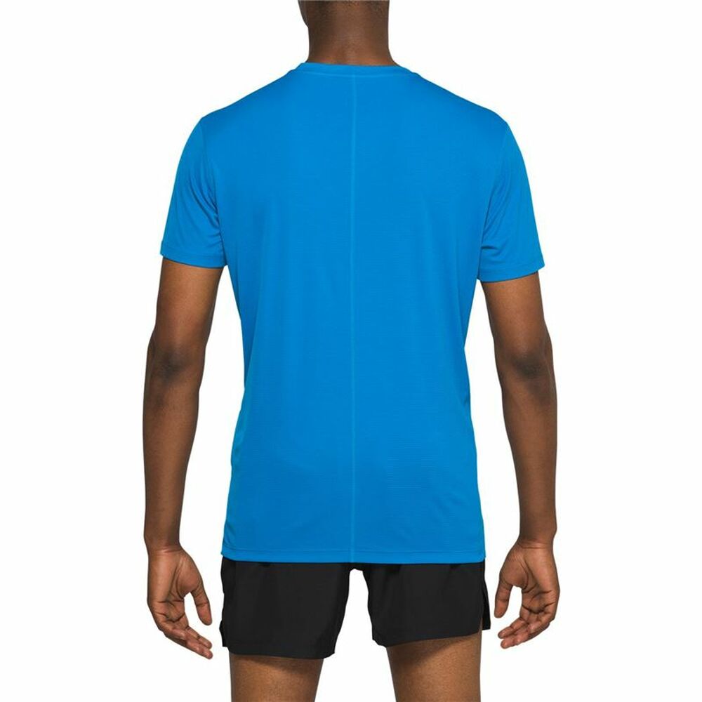 Heren-T-Shirt met Korte Mouwen Asics Core SS M Blauw Indigo
