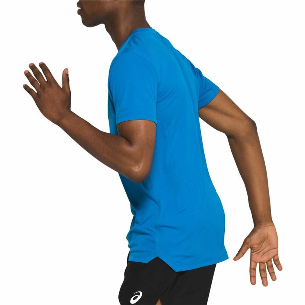 Heren-T-Shirt met Korte Mouwen Asics Core SS M Blauw Indigo