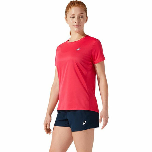 Dames-T-Shirt met Korte Mouwen Asics Core