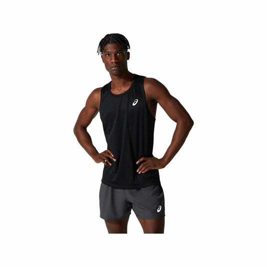 Tank Top Heren Asics Core Singlet Zwart