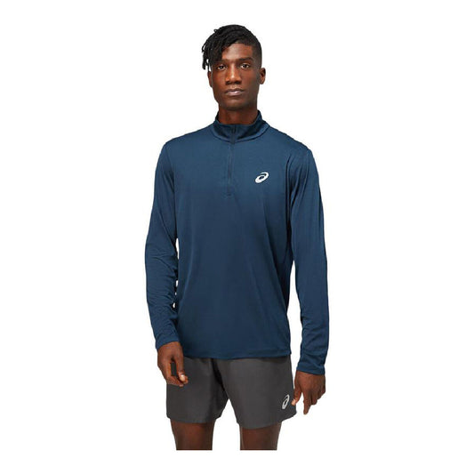 Heren-T-Shirt met Lange Mouwen Asics Core LS Blauw