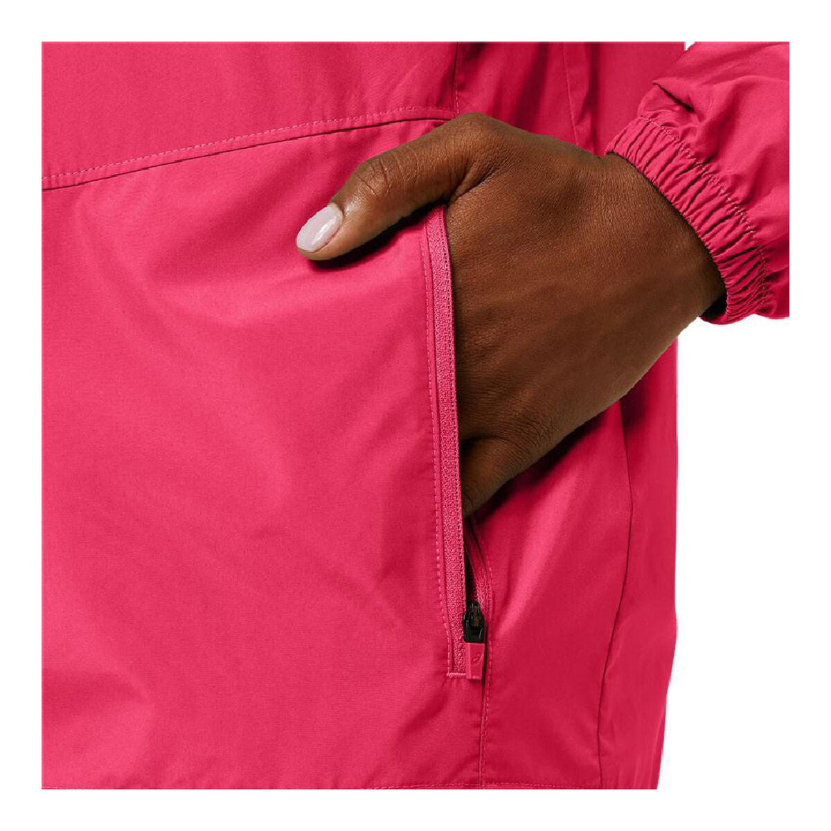 Dames Regenbestendige Jas Asics Core Fuchsia